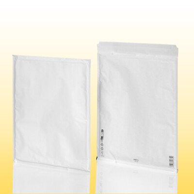 100 Luftpolstertaschen Gr. 10 (K) weiß - AirPro Luftpolsterumschläge