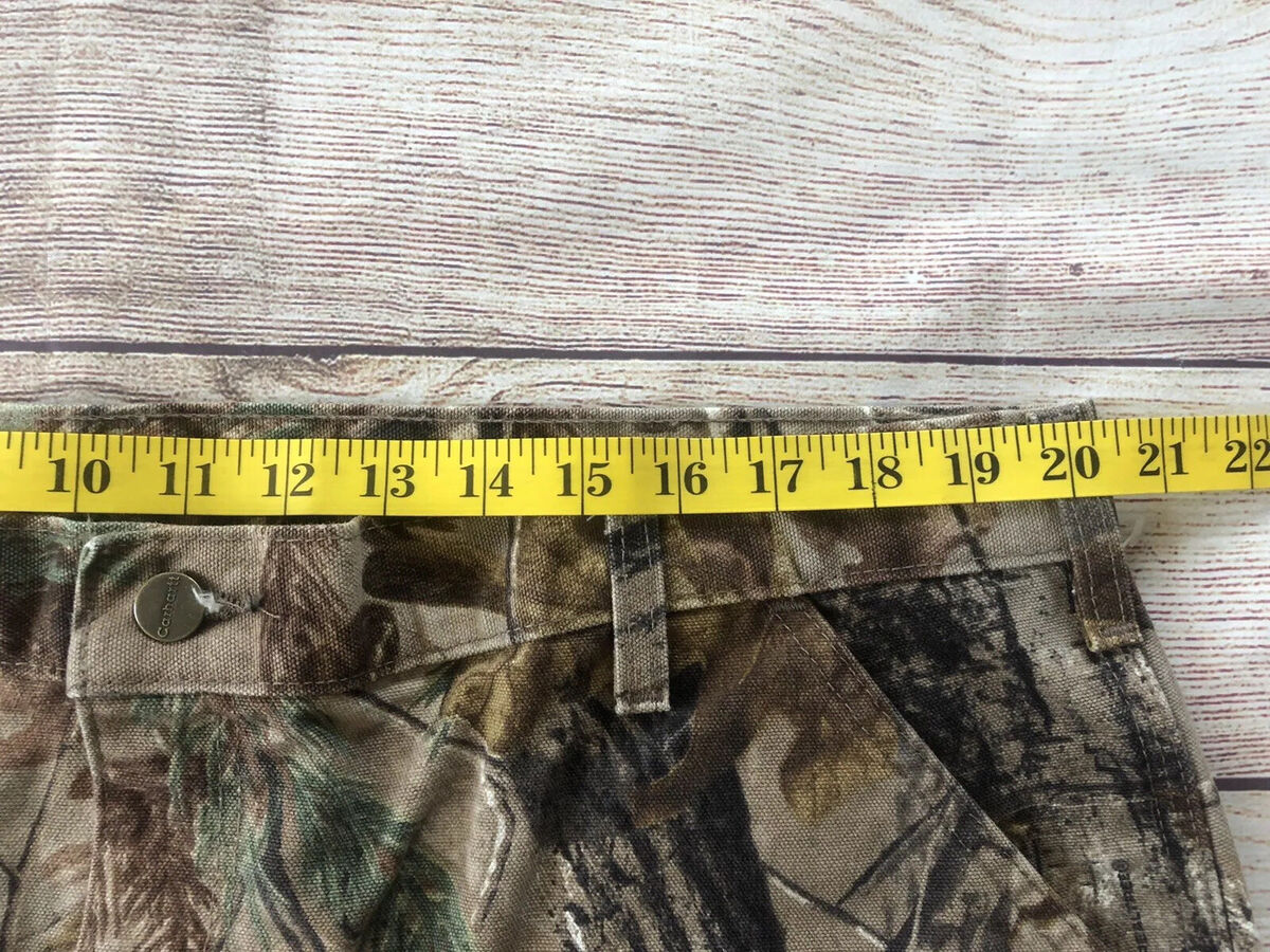 Carhartt B235 CAP Realtree Camo Mens Dungaree Fit Pants 42 x Carhartt B235 CAP Realtree Camo Mens Dungaree Fit Pants 42 x