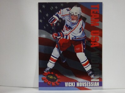 1994-95 Classic Women of Hockey Vicki Movsessian #W23