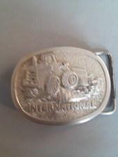 VINTAGE SPEC CAST INTERNATIONAL HARVESTER IH BELT BUCKLE