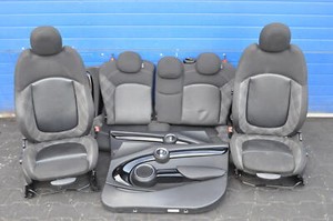 MINI F55 COOPER ONE Tür Panel Innenausstattung Sitze Rücksitz Leder&Stoff