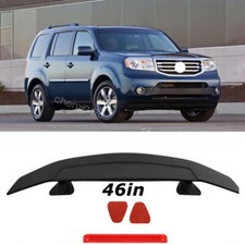 Abs 46 Matte Black Rear Roof Trunk Spoiler Wing Lip For Honda Pilot 2003-2008