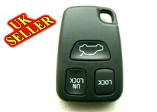 for VOLVO 3 BUTTON S40 V40 S70 C70 V70 Remote Key FOB Case Shell UK SELLER