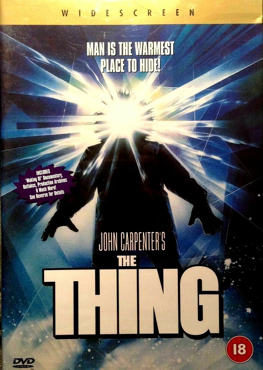 The Thing (DVD-1999, 1-Disc) Region Kurt 