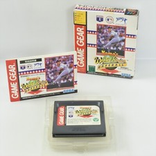 Nomo's WORLD SERIES Baseball Game Gear Sega 2275 gg