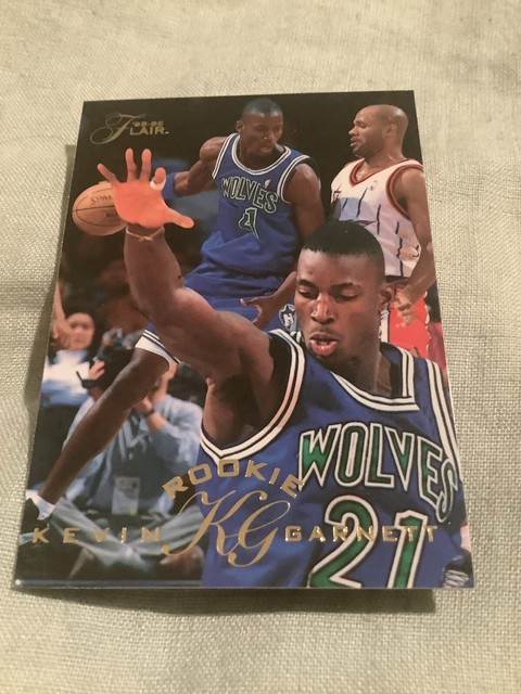 Kevin Garnett 1995 Fleer Flair