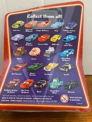 MATTEL DISNEY PIXAR CARS SUPERCHARGED #41 RPM B4 4 | eBay