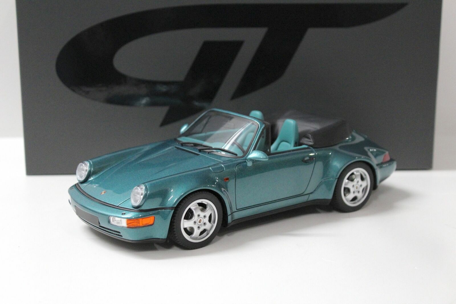 Porsche 911 964 miniature 1:18 vert Wimbledon : complétez votre collection GT Spirit