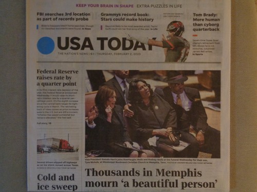 USA Today newspapers from 12-12-2022 up to 7-13-2023 - Picture 38 of 151