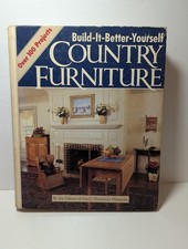Build It Better Yourself Country Furniture - HC 1987 - Acceptable Condition
