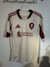 Adidas Originals Liverpool Fc 25/26 Away Authentic Jersey Size Medium NWT JV6488