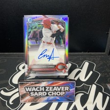 2025 Bowman Chrome - Enry Torres Prospect Autograph  /499 Cincinnati Reds
