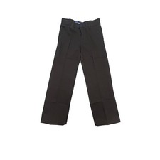 French Toast Boys' Black Relaxed Fit Pants Size 7 Slim Formal Adjustable Waist