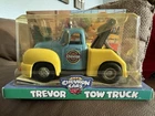 The Chevron Cars Trevor Tow Truck Collectible Toy Car Techron Vintage 2001 New