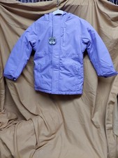Cabela's Girls Purple Parka Jacket Size 8 Polyester