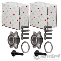 2X NK RADLAGER-SATZ Hinten Passend FÜR Audi A8 Links+Rechts | 764732