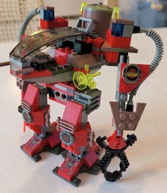 LEGO 7314 Space: Life on Mars: Recon Mech  ~ Complete with minifig and manual