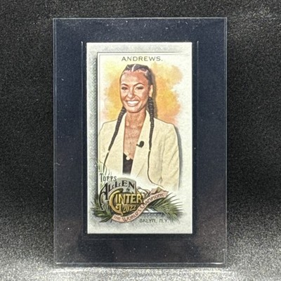 Malika Andrews MINI 2022 Topps Allen & Ginter #258 ESPN NBA Sports Reporter