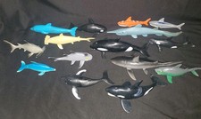 Lot Of Ocean Animals, Whakes Dolphins, Sharks, Kids Toy Educational Science
