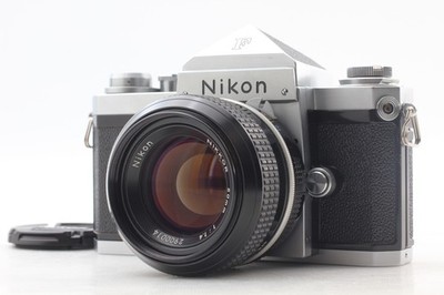 #649xxxx [MINT] Nikon F eye Level Film Camera Nikkor 50mm f1.4 Non Ai From JAPAN