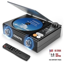 Portable CD Player with Bluetooth Desktop Portable CD Players for Home  Hifi