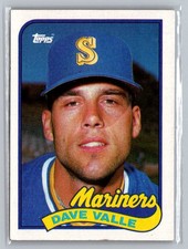1989 Topps #498 Dave Valle