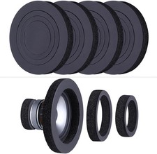 6.5" Foam Speaker Enhancer, 4PCS Self Adhesive Car Door Speaker Foam Rings, C