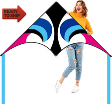 Kaiciuss Delta Kite for Kids  Adults Easy to Fly Large, the Easiest Single Lin