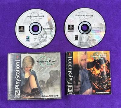 Parasite Eve II 2 PS1 (Playstation 1, 1999) Black Label CIB - Tested