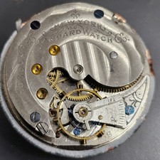 1888 NY Standard Model 1 Grade 44 6s 7J Pocket Watch Movement Parts Repair