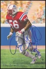 Andre Tippett Autographed Goal Line Art Card (HOF 08) JSA CK72715