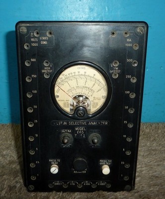 Weston 665 Type 2 Volt-Ohm Meter As-Is Untested