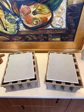 Sonance-VP66 -Visual 6-1/2" Rectangle In-Wall Speakers,Pair, grills Included. A