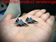 3D Printed 1/350/400/700 American F15ex fighter jet Unpainted /1PC