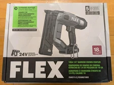 FLEX FX4511-Z  24V 18GA Brushless 1/4-inch Narrow Crown Stapler (TOOL ONLY) NIB