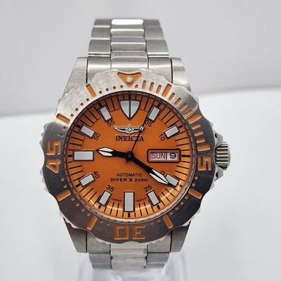 Invicta Orange Monster 40mm Pro Diver Abyss Miyota Automatic Diver Men's Watch 