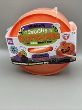 Mystery Squishy Dumpling Halloween Glitter Pumpkin Edition