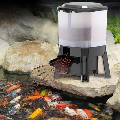 Automatischer Aquarium Futterautomat Automatischer Futterspender Fütterung 6L