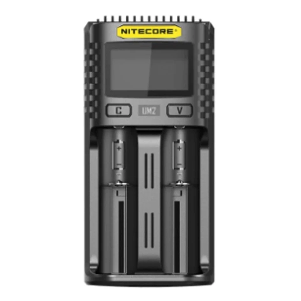 Nitecore UM2 2-Solt Digital Battery Charger for IMR/Li-ion/LiFePO4/Ni-MH/Ni-Cd - Image 3 of 4
