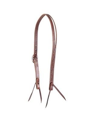 Martin Saddlery Headstall Floral Tooled Ranahan Split Ear Cart HR16CT