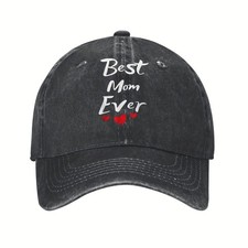 Best Mom Ever prints Unisex baseball cap outdoor casual Sports sun baseball hats