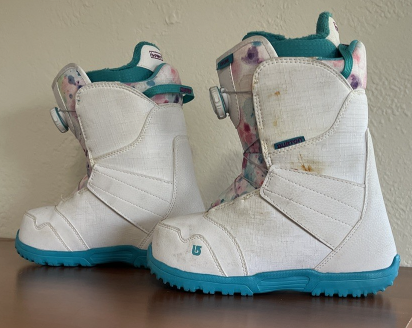 Burton Kids Zipline BOA Snowboard Boots Size 6K | eBay