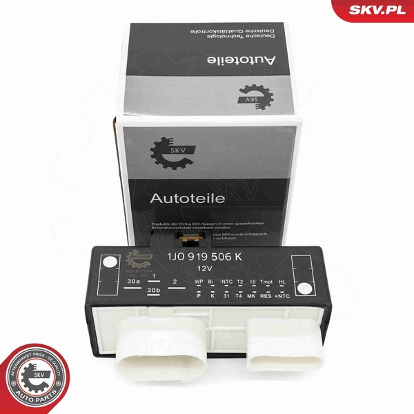 SteuergeräT ElektrolüFter (MotorküHlung) Esen SKV 96SKV344 FüR VW Bora 1 1J2 1J6-image