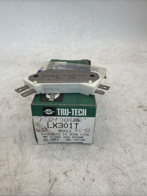Standard Ignition Module LX301T NOS Standard Tru-Tech. Free Shipping.