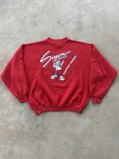 Vintage Fresno State Bulldogs Timeout Mascot 90s Crewneck Sweatshirt Adult XL
