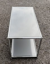USM Haller Coffee Table In Mid Grey (RAL 7005)