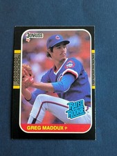 1987 Donruss - Rated Rookie Greg Maddux #36 (RC)