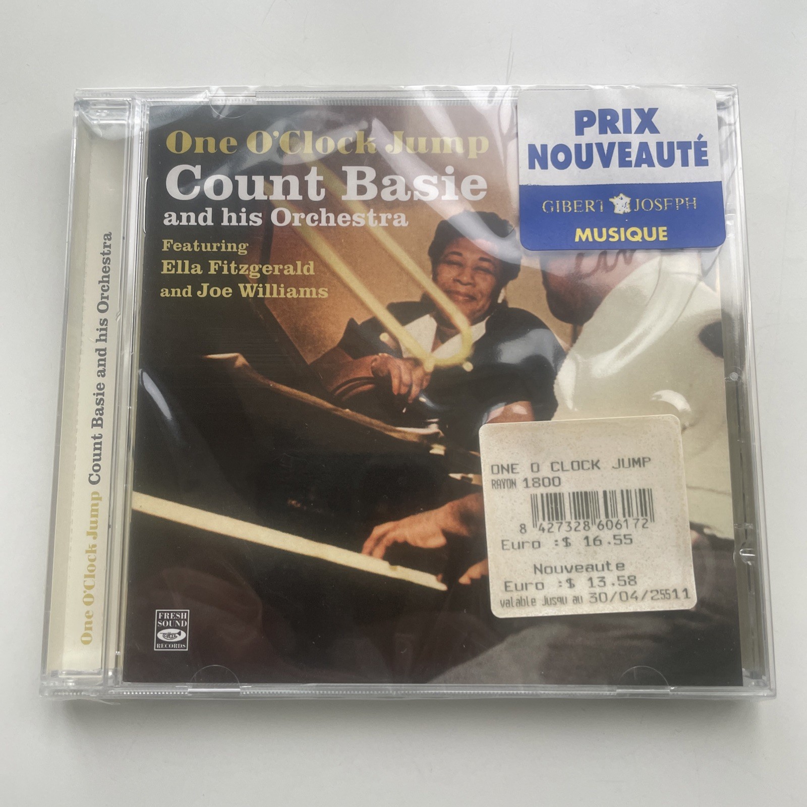 Count Basie Orchestra, Ella Fitzgerald – One O'clock jump CD NEUF ET SCELLÉ