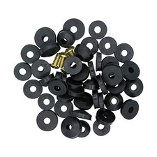 48PCS Replacement Faucet Washers with O Rings and Screws for Leak Prevention