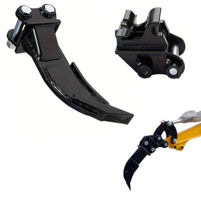 Bagger-Ripper Bodenfräse Aufreißer für Minibagger mit Mechanical Schnellwechsler